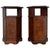 1900s Italian Hexagonal Pedestal Pilar Maple Cupboards End Tables - a Pair For Sale - Image 13 of 13