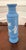 Mid 20th Century Vintage Blue & White Neoclassical Jasperware-Style Pedestal Vase For Sale - Image 5 of 8