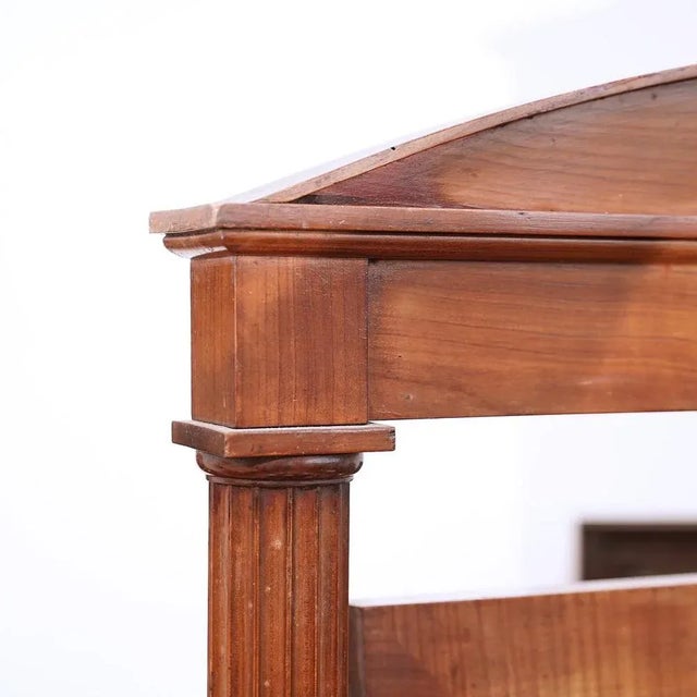 Psyche Mirror in Wood Frame For Sale - Image 11 of 13