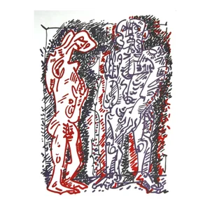 1973 Andre Masson Original Lithograph 1 Graphik