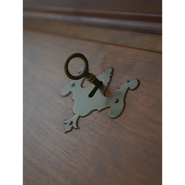 Dr Dimes Cherry Secretary Slant Front Desk For Sale - Image 9 of 18