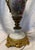 Late 19th Century An Antique French Sevres-Style Porcelain and Gilt Bronze (Ormolu) Urn or Vase With a Glass Serving Tray. For Sale - Image 5 of 7