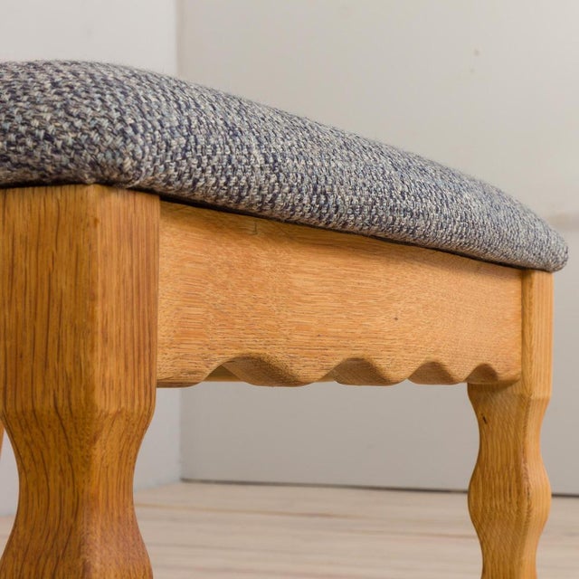 Danish Oak Razor Chairs by Henning Kjærnulf for EG Kvalitetsmøbler, 1960s, Set of 6 For Sale - Image 15 of 18