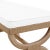 Matthew Izzo Home Xanadu Bench - Neo-Classical Natural Rope Bench With White Performance Linen Cushion For Sale In New York - Image 6 of 8