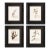 Custom Framed Vintage Finnish Herbarium Botanical Specimens - Set of Four For Sale