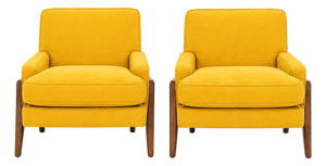 Mid Century Modern Lounge Chairs. - Pair