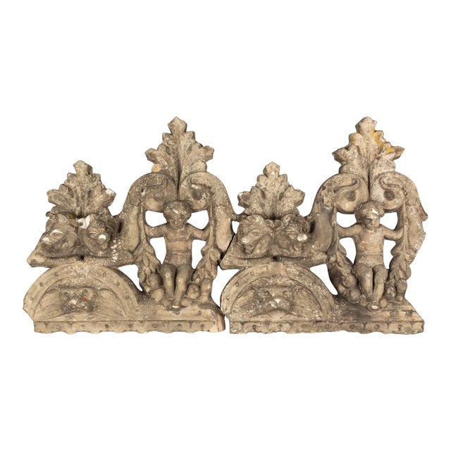 19th Century French Terracotta Garden Tiles, Set of 12 For Sale