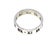 Silver Mid 20th Century Tiffany & Co. 18k White Gold Diamond Atlas Roman Numerals Band, Size 9 For Sale - Image 8 of 9
