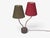 1950s Swedish Modern, Two-Arm Table Lamp, Brass, Black Painted Wood, Sweden, 1950s For Sale - Image 5 of 11