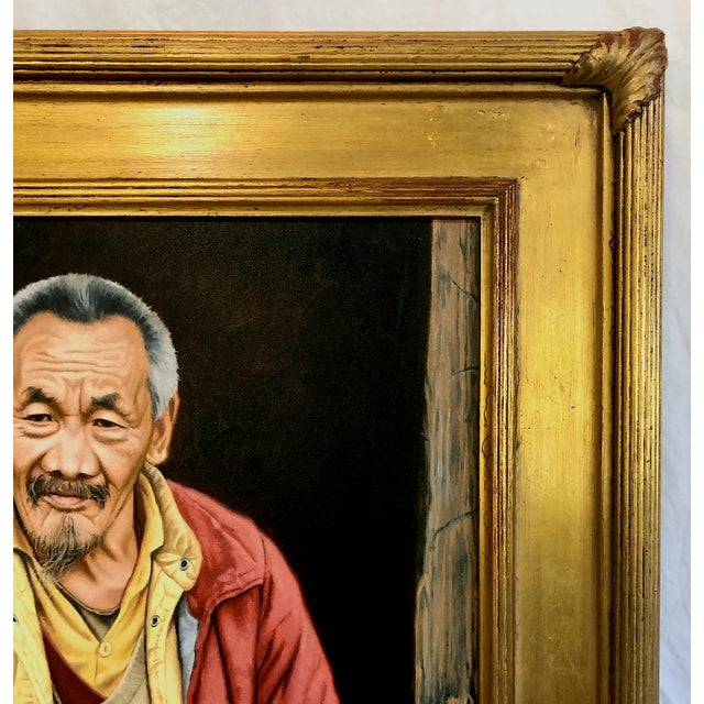 Portrait of a Nepalese Elder, “The Lama of Thame,” by Dave McNally For Sale In San Francisco - Image 6 of 12
