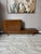 American of Martinsville "Dania" Walnut Modular Bench and Cabinet Attachment by Merton Gershun Gorgeous walnut wood...