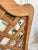 Pair of Teak Lattice-Back Dining Chairs With Michael Smith Cushions For Sale - Image 9 of 9