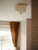 Textile Mitzi Meshelle 13.5 in. 1 Light Flush Mount in Aged Brass Finish For Sale - Image 7 of 8