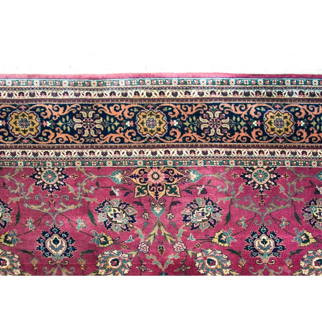 Late 20th Century Pakistani Tabriz Rug For Sale - Image 15 of 15