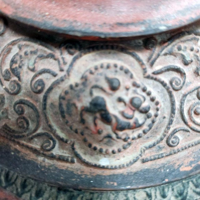 Late 20th Century Shan (Burma) Burmese Lacquer Hsun Ok (Food Offering Vessel) For Sale - Image 11 of 12