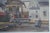 White Mid 20th Century "The Church" Impressionist Style Landscape Oil Painting by Antoine Burger For Sale - Image 8 of 11