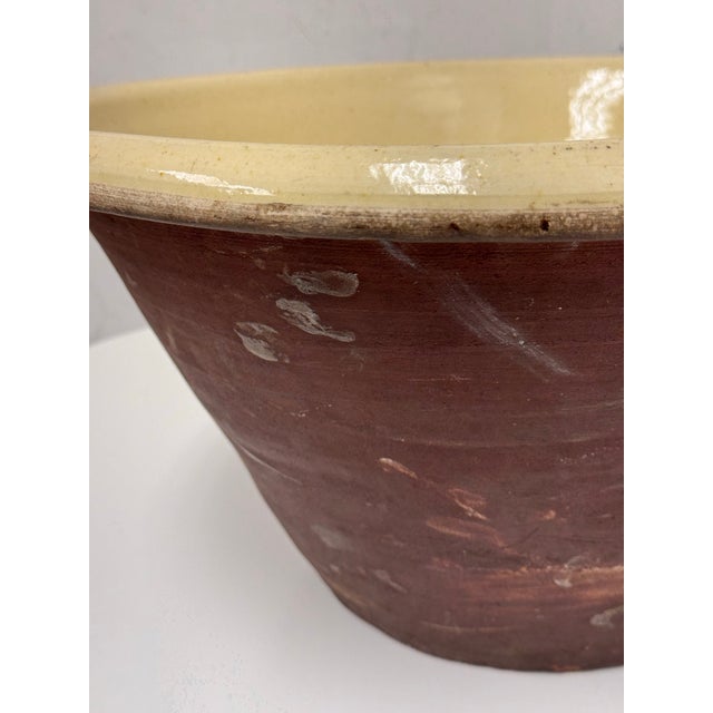 Late 19th Century Antique French Dairy Bowl For Sale - Image 11 of 12