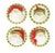 Old St. Nick Salad Set from Kenneth Ludwig Chicago - Set of 4 For Sale In Chicago - Image 6 of 6
