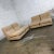 Vintage Scandinavian Modern Khaki Hopsacking 4 Piece Modular Sofa Made in Sweden For Sale - Image 6 of 13