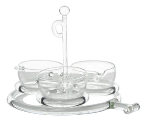 Gravy Boat in Borosilicate Glass by StudioNotte