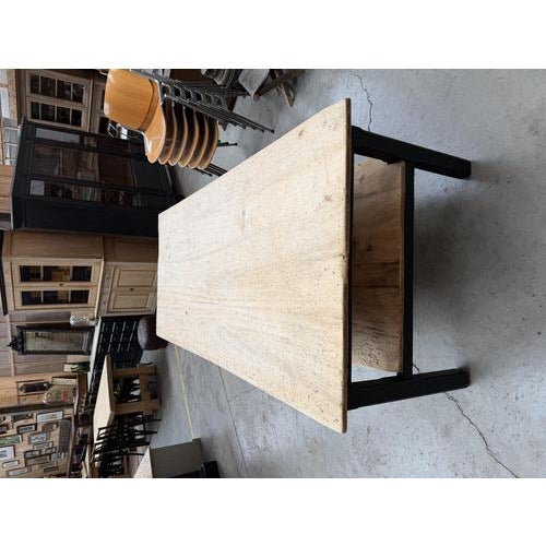 1920s Early 20th Century Wooden Workshop Table, 1920s For Sale - Image 5 of 10