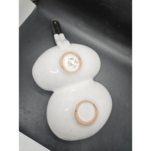 1980s MCM Fratelli Fanciullacci Ceramic Serving Dish For Sale - Image 5 of 5