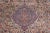 1910s Hand-Knotted Antique Persian Kashan Rug in Red and Gold Floral Medallion Pattern For Sale - Image 5 of 7