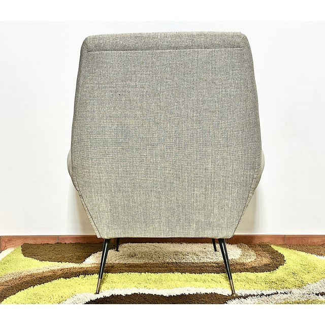 Vintage Lounge Chair by Gigi Radice, Italy, 1950s For Sale - Image 10 of 12