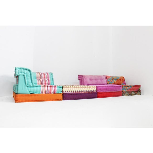 Mah Jong Sofa by Hans Hopfer and Kenzo Takada for Roche Bobois, 1970s, Set of 11 For Sale - Image 16 of 16