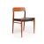 Vintage Niels Otto Møller Model 75 Dining Chairs in Solid Teak (Set of 4) For Sale In San Francisco - Image 6 of 11