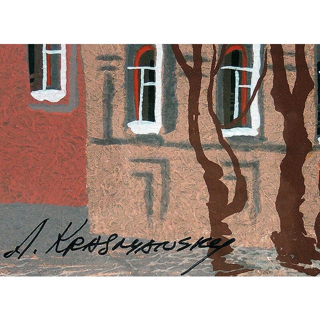 Late 20th Century Dusk Over Talin, Anatole Krasnyansky For Sale - Image 4 of 5
