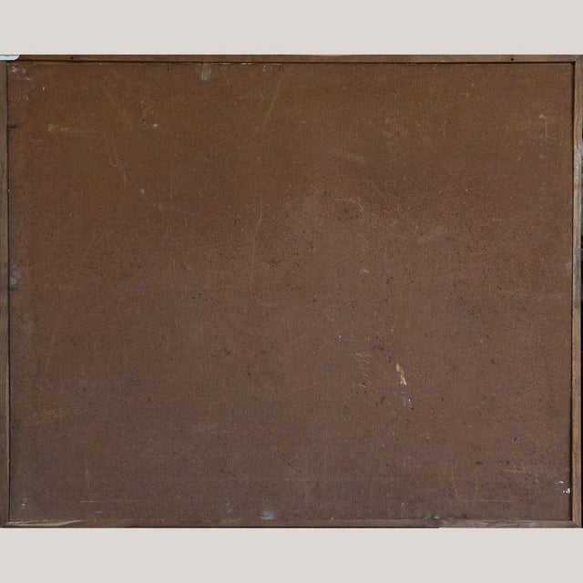 Lita, Large Abstract Composition, 1980s, Oil on Board For Sale - Image 8 of 11