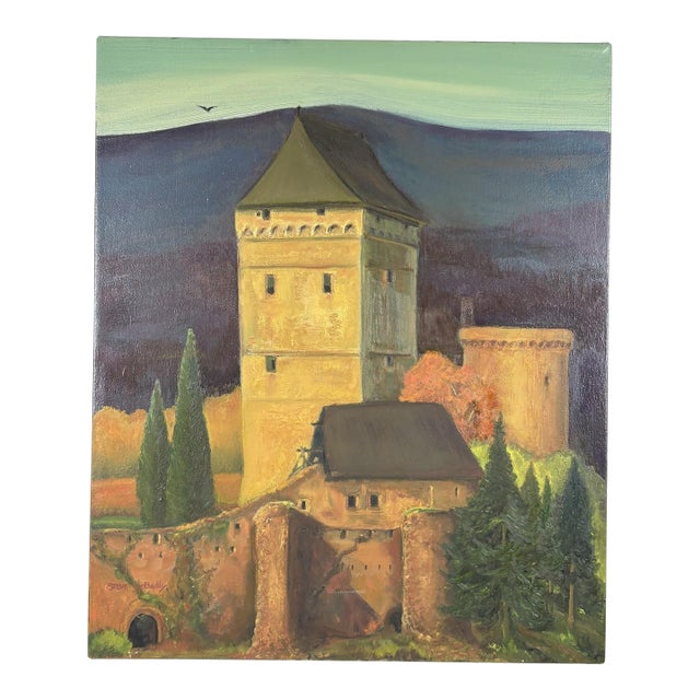 "Home to Roost" - Original Oil on Canvas by Steve Le Bailly For Sale