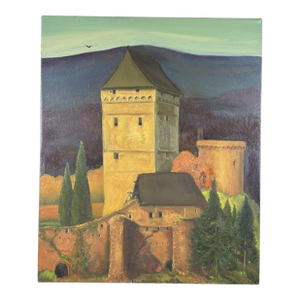 "Home to Roost" - Original Oil on Canvas by Steve Le Bailly
