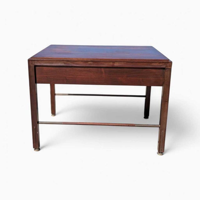 Crown City Table Co. Mid-Century Modern Wood Nightstand / End Table For Sale - Image 15 of 18