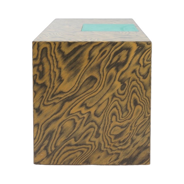 Brown Ettore Sottsass "Litta" Desk, 1989 For Sale - Image 8 of 11