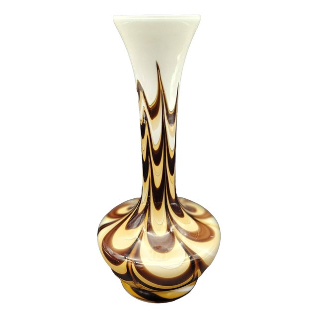 Murano Glass Vase by Carlo Moretti, 1970s For Sale
