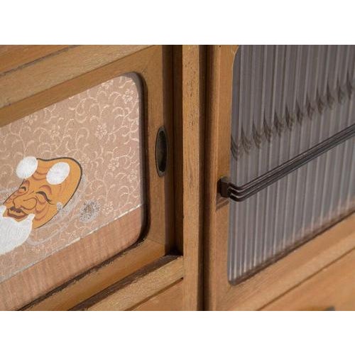 Showa Japanese Oak Storage Cabinet For Sale - Image 13 of 16