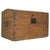 19th Century English Rustic Pine Dome-Top Storage Trunk For Sale - Image 12 of 12