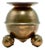 Copper Sphere Candleholder from Gusum Bruk, 1920s For Sale