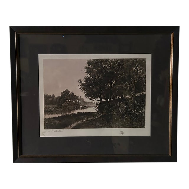Framed Ca. 1900 Lithograph of Pastor For Sale