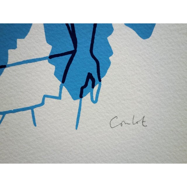 Modern Jean Coulot, L'Homme et le Chêne, Screen Print For Sale - Image 3 of 5
