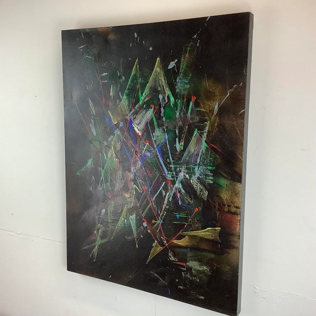 Striking Modern Abstract Painting For Sale - Image 10 of 13