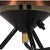Mid-Century Modern Scandinavian Modern Copper Table Lamp with Layered Shade and Tripod Base by Høvik Verk, Norway, 1960s For Sale - Image 3 of 5