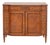 Edwardian Paint-Decorated Satinwood Commode For Sale