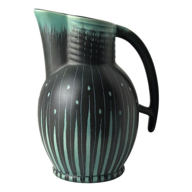 Art Deco Style Pitcher by Colin Melbourne for Beswick, 1960s For Sale