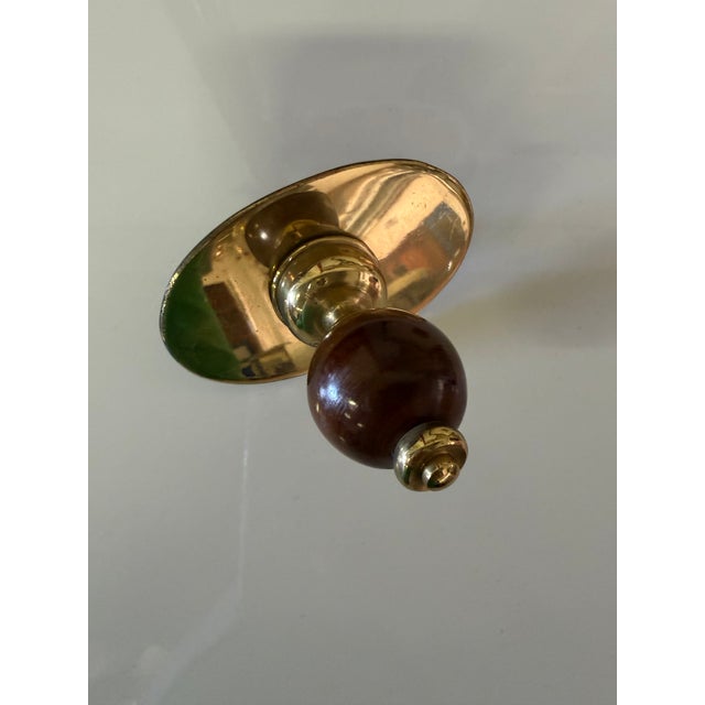 Mid-Century Modern Coat Hangers by Luigi Caccia Dominioni for Azucena, 1950, Set of 10 For Sale - Image 3 of 7