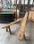 Oak Benches, Set of 2 For Sale - Image 4 of 9