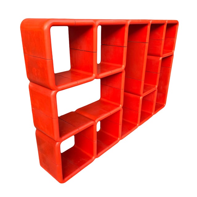 Rare Orange Umbo Shelf by Kay Leroy Ruggles For Sale - Image 9 of 12