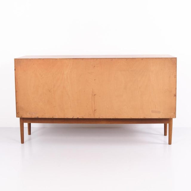 Vintage Danish Teak Sideboard with Sliding Doors, 1960s For Sale - Image 9 of 11